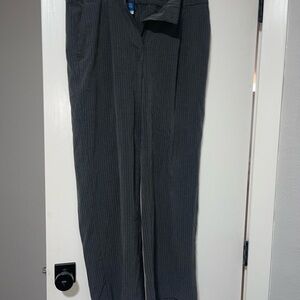Old Navy Women’s Charcoal Pinstripe Dress Pants